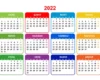 تقویم ترکیه 2022